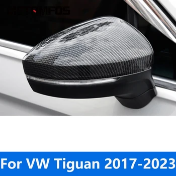 Näiteks VW Volkswagen Tiguan 2017 2018-2021 2022 2023 Chrome Rearview Pool Ukse Peegli Kate Sisekujundus Protector Tarvikud Car Styling - Pilt 1  