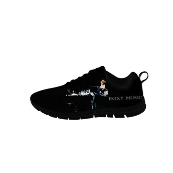 Muusika Teie Rõõm Tossud Mens Naiste Teismeline Vabaaja Jalatsid Bänd Roxy Lõuend Jooksvad Kingad 3D Print Kerge kinga - Pilt 1  