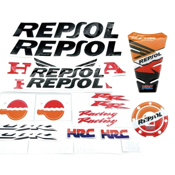 Mootorratta Võidusõidu Voolundi Keha Kleebised Tarvikud Honda CBR 600 RR CBR600RR 2003 2004 2005 2006 Repsol Embleem Logo Kleebised - Pilt 2  