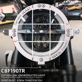 Retro Mootorratta Esitulede Guard kaitsekaas Valguse Lamp Iluvõre Honda CBF190TR - Pilt 1  