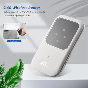 Kaasaskantav 4G LTE WIFI Router 150Mbps Mobiilse Lairibaühenduse Leviala Lukustamata SIM Wifi Modem 2.4 G Traadita Ruuter - Pilt 2  