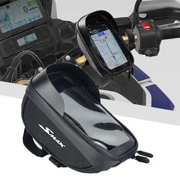 näiteks Yamaha SMAX 2000 2001 2002 2003 2004 2022-2023 Mootorratta Veekindel reisi navigatsiooni kott - Pilt 1  