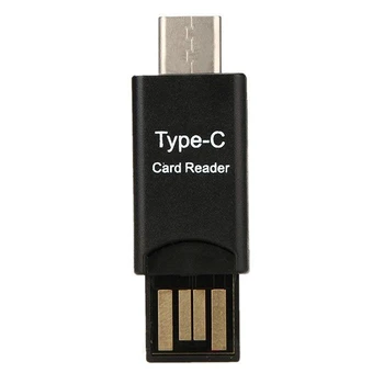 Top 4X USB-3.1 C-Tüüpi USB-C-Micro-SD TF-Kaardi Lugeja-Adapter PC-Mobiiltelefon - Pilt 2  