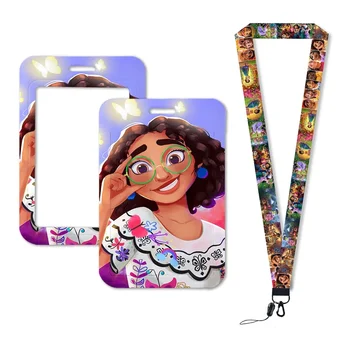 Art series Disney Encanto kaelapaela kinnitamine nupud telefoni Lahe kaelarihma Monet kaelapaela kinnitamine kaamera vile ID pääsme armas kingitused - Pilt 2  