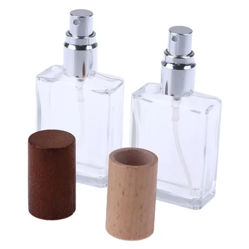 15ml Kaasaskantav Square Klaas Tühi Parfüümi Pudeli Pump Spray Parfüüm Pihusti Korduvtäidetavaid Kosmeetika Mahuti - Pilt 1  