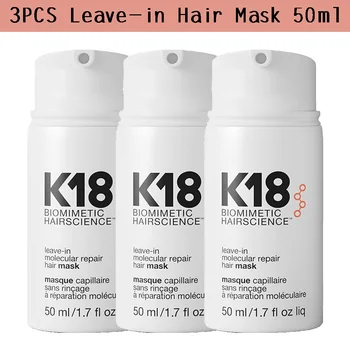 3TK Uued Originaal K18 Leave-in Molecular Remont Juuste Mask 50ml Kiire Remont Kahju toitma Sobib Kõikidele juuksetüüpidele Tasuta Shipping - Pilt 1  