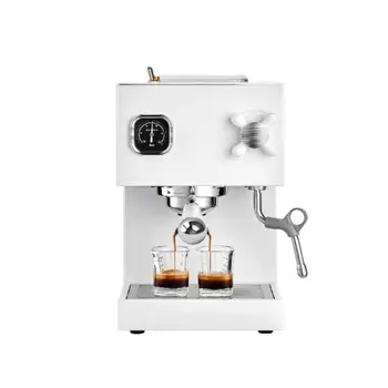 Kohvi Masin Pool-automaatne Ühe ja kahe Tassi kahe Katla 3-auk aurutoru Espresso Kodus Aur Piima Vahustamiseks kohvimasin - Pilt 1  