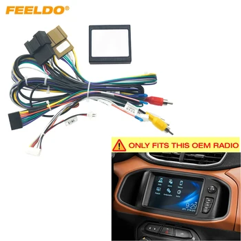 FEELDO Auto 16pin Audio Juhtmestik Koos Canbus Kast Chevrolet Onix Buick Verano Stereo Paigaldus Traat Adapter - Pilt 1  