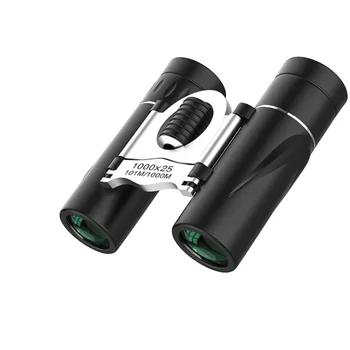 1000x25 Compact Zoom Binoklid pikamaa 1000m Kokkuklapitavad HD Võimas Mini Teleskoobi BAK4 FMC Optika Jahindus Sport, Telkimine - Pilt 1  