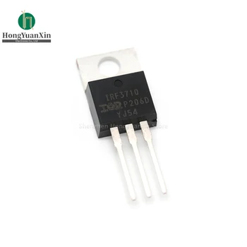 Uus Originaal IRF3710 Transistori N-Channel 100V 57A 200W TO-220AB IRF3710PBF Power MOSFET - Pilt 1  